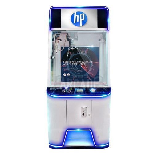HP toy catcher with screen arcade machine