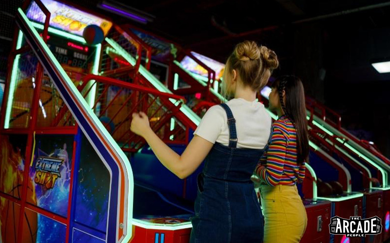 Arcade basketball arcade machines in Singapore