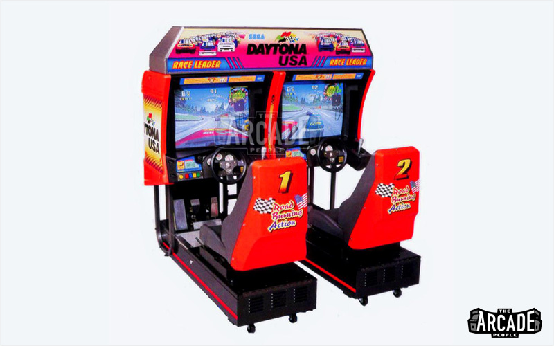 Daytona USA arcade machines in Singapore