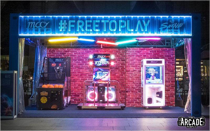 Arcade machine rental in Singapore