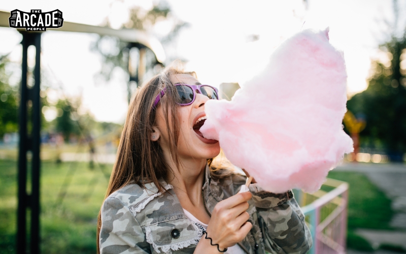 Rent automated cotton candy machines in Singapore from The Arcade People 